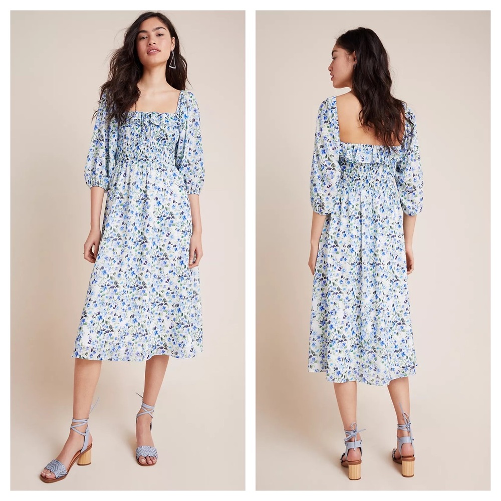 Yumi Kim Bliss Smocked Mini Dress NWOT